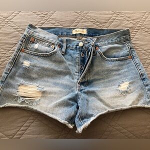 Madewell relaxed denim shorts